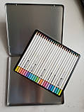 Олівці кольорові пастельні MARCO Chroma(Manga) / 24 кольора /  8550/24TN   (марко односторонні), фото 6