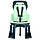 Дитяче велокрісло Bobike Maxi GO Carrier / Marshmallow mint (AS), фото 3