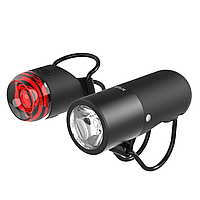 Комплект фара + задняя мигалка Plugger Front Twinpack 350/10 Lumens(with Plug Rear) (AS)