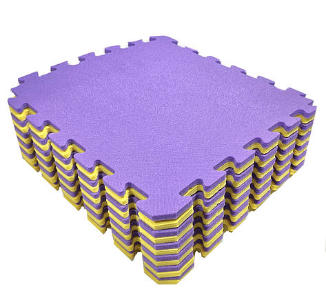 Дитячий теплий килимок - пазли 12 елементів, 1920×1440×10 мм, 2,7м², фото 3