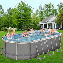 Каркасний басейн 56710 (549 х 274 х 122 см) (5 678 л/год, дозатор, драбина, тент), фото 4