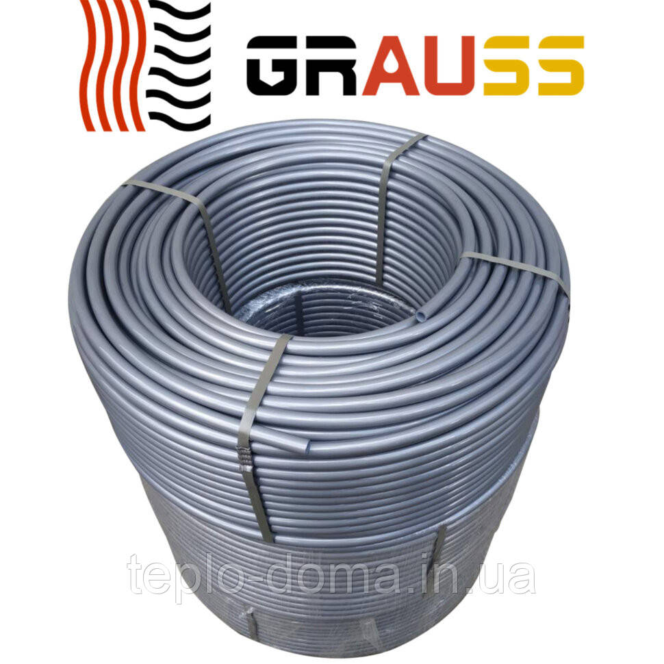 Труба для теплої підлоги Grauss PEX-A 16 * 2мм (Німеччина) Бухта 300м
