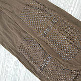 Шкарпетки жіночі капронові ІРА Україна рулончик з масажною стопою мокко 30030628, фото 4