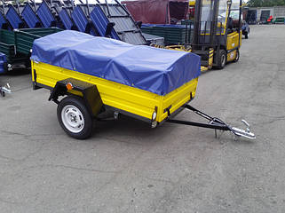 Причепи одноосьові