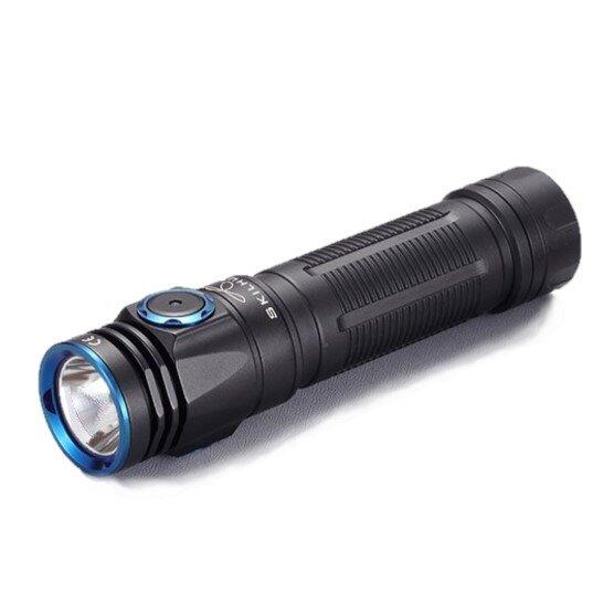 Ліхтар яскравий SKILHUNT M200 New HD CREE XP-L HD магнітна USB-зарядка магніт