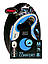 Повідець-рулетка для собак Середніх порід Flexi (Флексі) New Comfort Long М Блакитний - Довгий трос 8 м. до 20 кг., фото 3