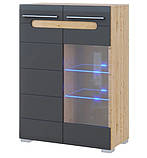 Тумба 2Д Ск Б'янко (Світ меблів) 801х400х1140мм, фото 2