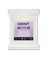 Полімерна глина Cernit, серія Opaline, колір Білий напівпрозорий, №010, 250г