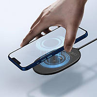 Магнітне бездротове зарядний пристрій Baseus Wireless Charger 15W Black (WXQJ-01)