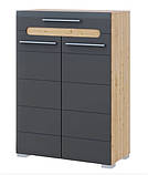 Тумба 2ДШ Бьянко (Світ меблів) 800х400х1140мм, фото 2