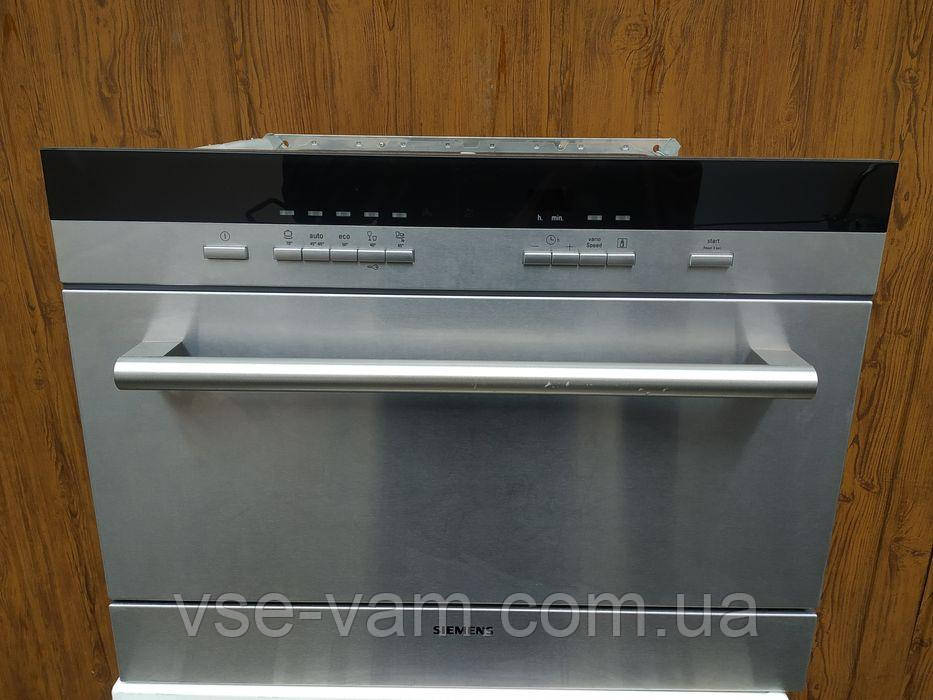 Компактна вбудована посудомийна машина Siemens/6 персон/Нержавіюча сталь