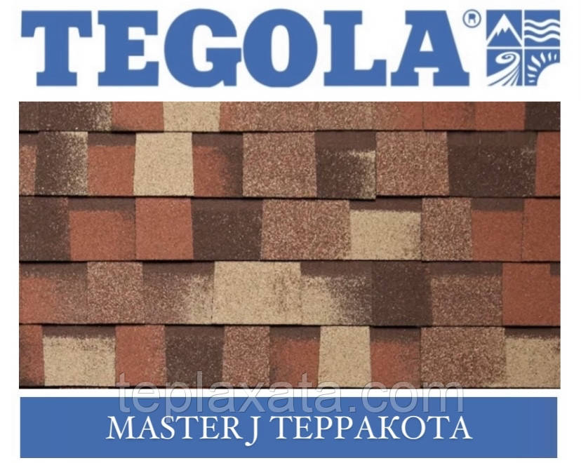 Черепиця TEGOLA (Super) Master-J Теракота, фото 1