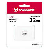 Карта пам'яті Transcend MicroSDHC 32GB, фото 2