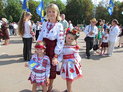 Парад вышиванок в Хмельницком 2015