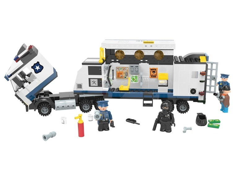 Конструктор Позашляховик PlayTive Police truck 465 ел Німеччина, фото 1