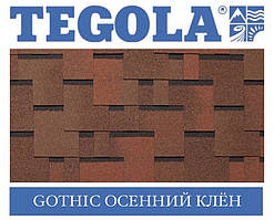 Черепиця TEGOLA (Super) Gothik Осінній клен