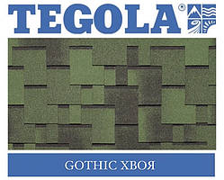 Черепиця TEGOLA (Super) Gothik Хвоя