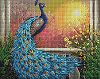 Алмазна мозаїка (вишивка) Царський птах, 40х50 Brushme (GF2842)