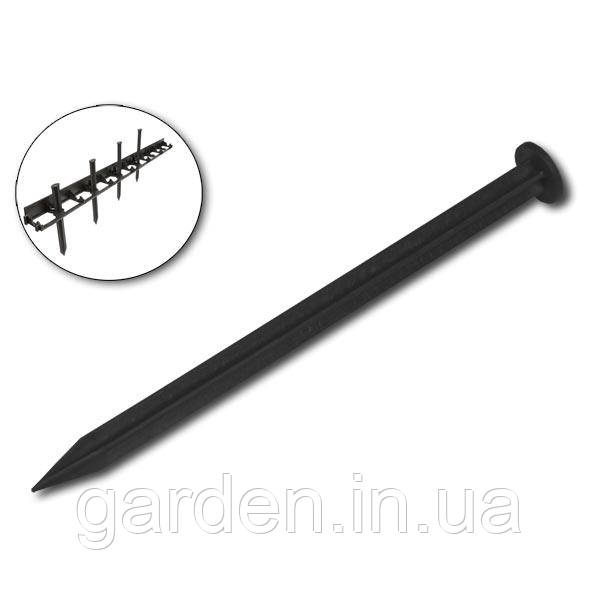 Кілок фіксувальний для бордюрів, 25см, RIM-BORD - 50шт., OBKT25/50, фото 1