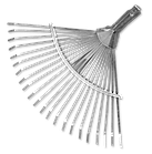 Граблі віялові, регульовані, KT-W008A