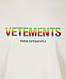 Футболка біла Vetements Rainbow W • Ветеменс футболка чоловіча | жіноча | дитяча XS, фото 3
