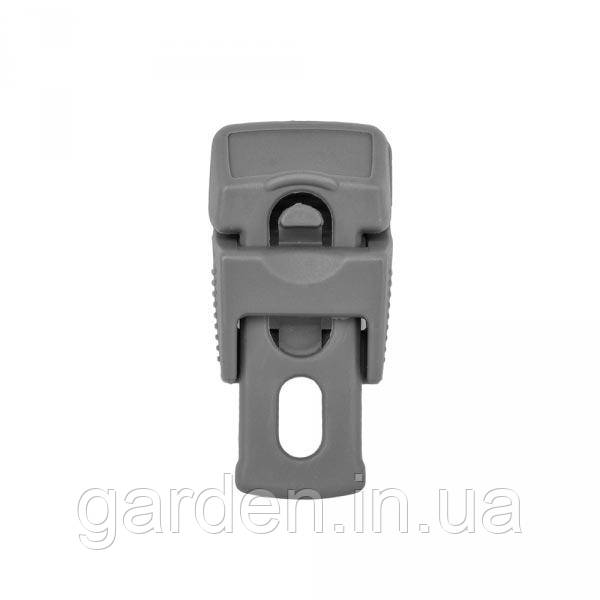 Затискачі для кріплення BUNGEE CORD CLIPS сірі, 10шт. у блістері, BCK2-B