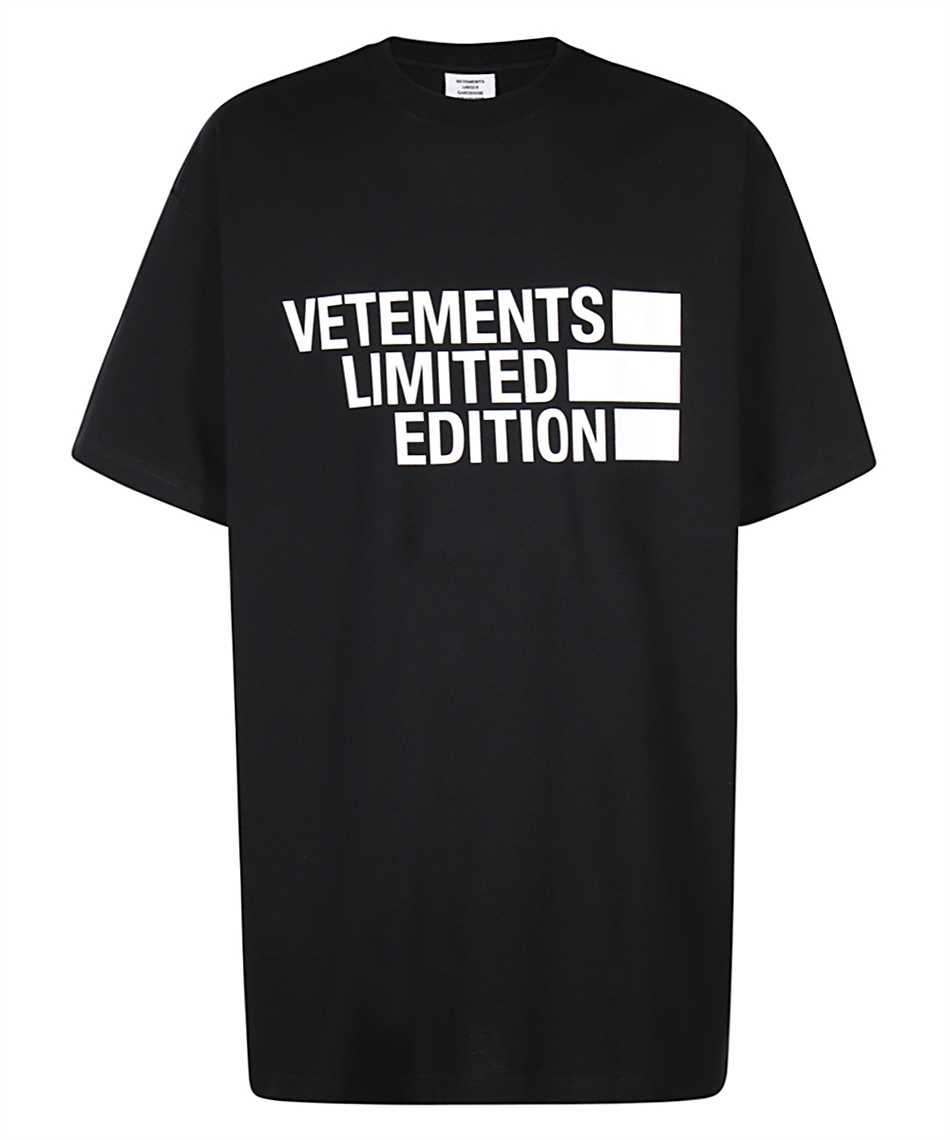 Футболка чорна Vetements Limited Edition • Ветеменс футболка чоловіча | жіноча | дитяча XS