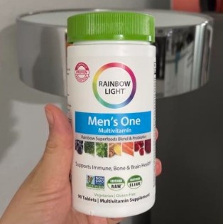Вітаміни і мінерали для чоловіків Rainbow Light men's One 150 таб мосту лайт