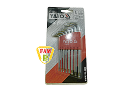 Ключі Тогх Г-образні Т9-Т40, YATO YT-05123