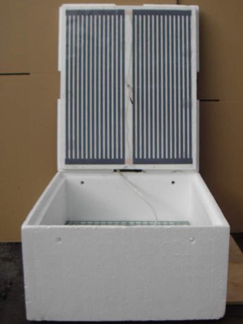 Нагрівач для інкубатора інфрачервоний плівковий 50х25 см