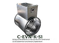 Электрический воздухонагреватель со встроенной системой управления C-EVN-K-S1-100-0,6