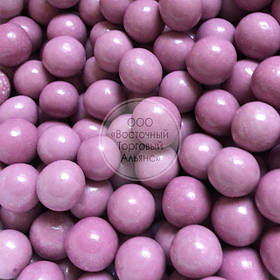 Повітряні кульки в шоколаді Ovalette — Фіолетові — 1 кг — 10 мм