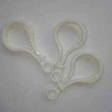 Карабін Пластиковий Заготівля для бізіборда пластмасовий 5 см білий