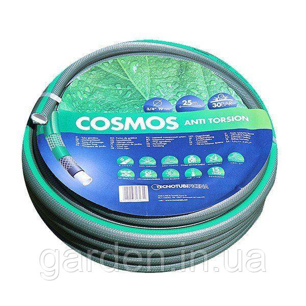 Шланг Tecnotubi Cosmos садовий для поливу діаметр 3/4 дюйма, довжина 25 м (CS 3/4 25)