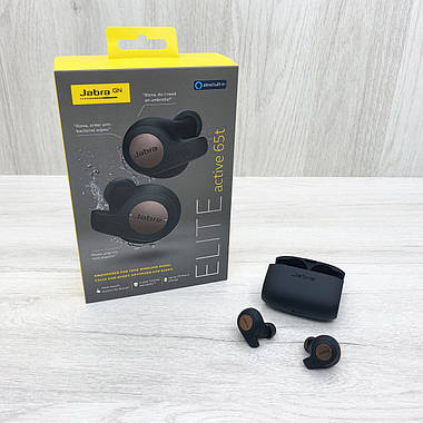 Бездротові навушники JABRA ELITE ACTIVE 65T (чорні), фото 3