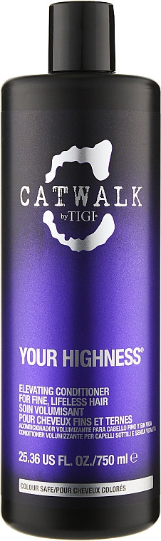 Кондиціонер для обсягу волосся TIGI Catwalk Your Highness Elevating Conditioner, 750 мл