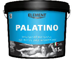 Штукатурка Декоративна акрилова фасадна Palatino ELEMENT, 15кг