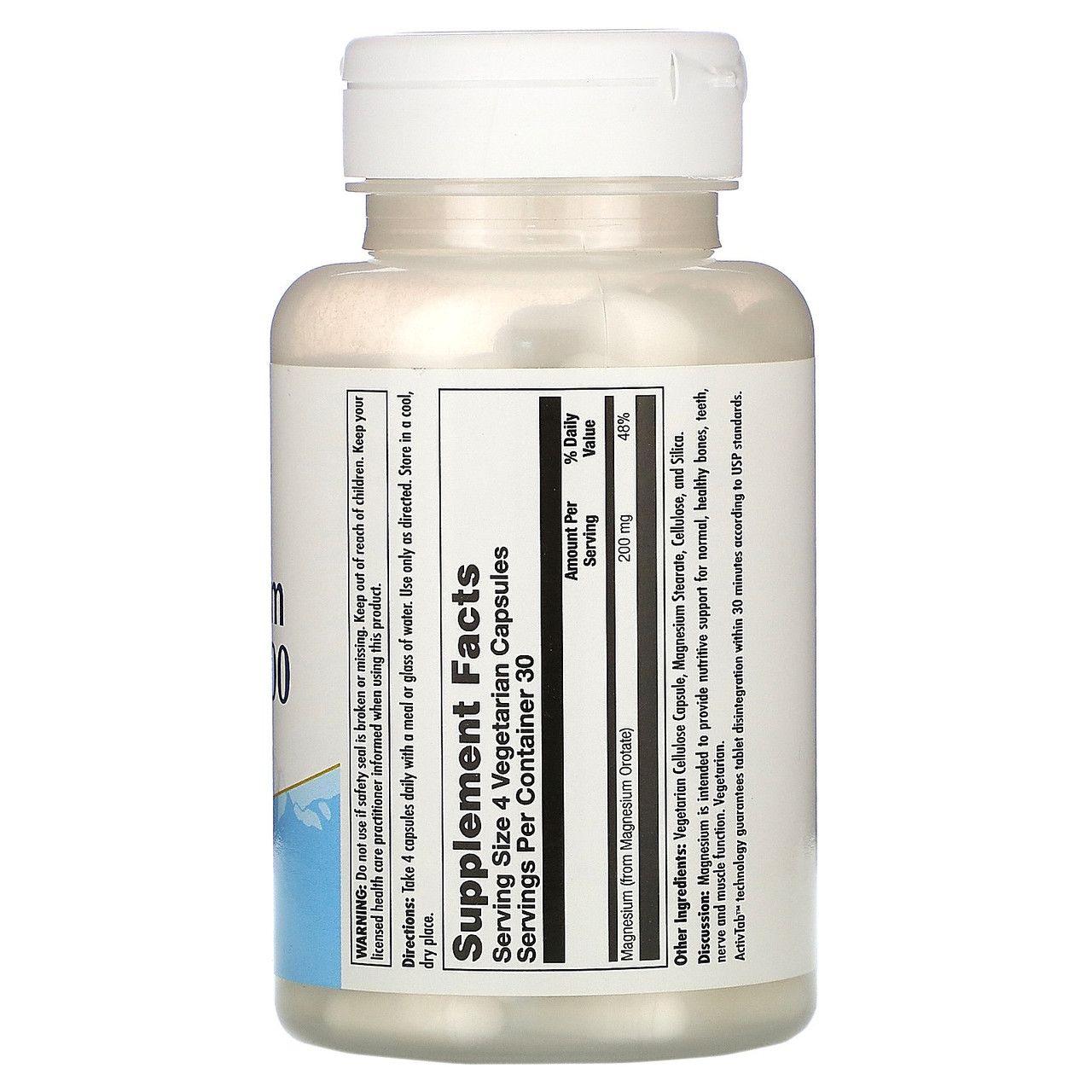 Биодоступный оротат магния KAL 200 мг, 120 вег. капсул - фото 3 - id-p1386831447