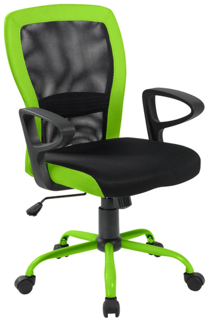 Крісло Office4You LENO grey-Green