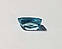 Блакитний циркон натуральний 2.08 Ct 8 х 5 мм Cambodia, фото 4