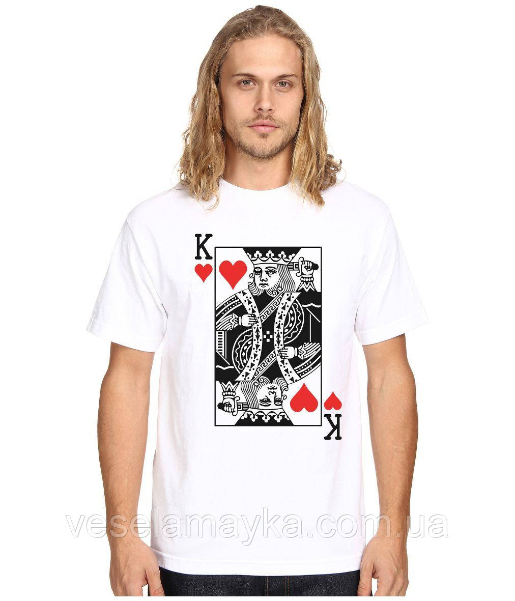 Футболка "King" (Король червей)
