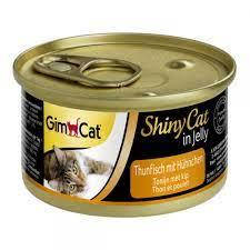 GimCat Shiny Cat, тунець і курчам 70гр