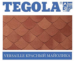 Черепиця TEGOLA (Premium) Versaille Червоний майоліка