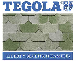 Черепиця TEGOLA (Premium) Liberty Зелений камінь