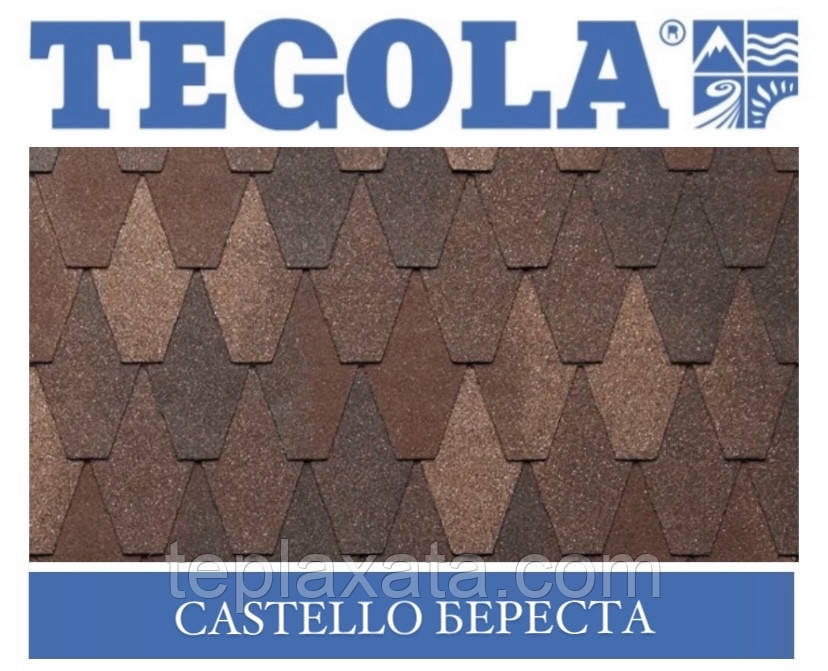 Черепиця TEGOLA (Premium) Castello Береста