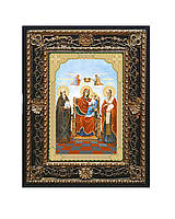Домостроительница, Економісса (хранителька домашнього вогнища) ікона Богородиці в ажурній рамці на підставці