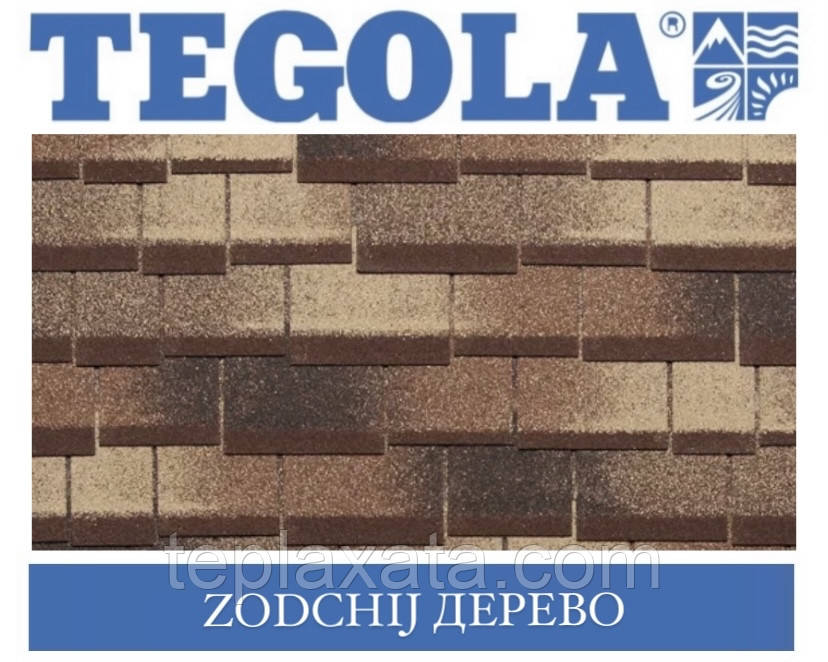 Черепиця TEGOLA (Premium) Zodchij Дерево