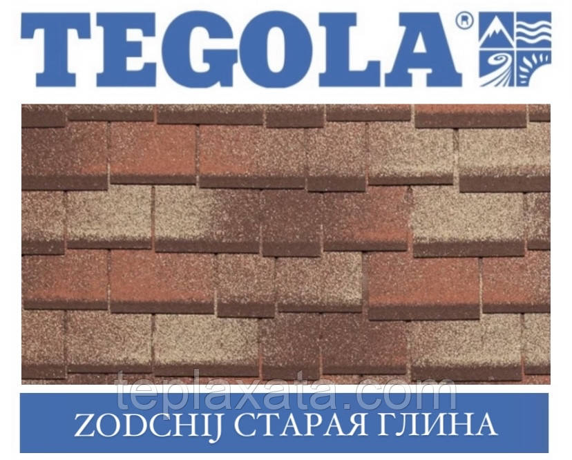 Черепиця TEGOLA (Premium) Zodchij Стара обпалена глина, фото 1