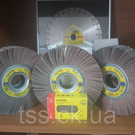 Пелюстковий шліфувальний круг SM 611 Klingspor 150х50х32 Р40/60/80/100/120/150/180/240/320/400, фото 1