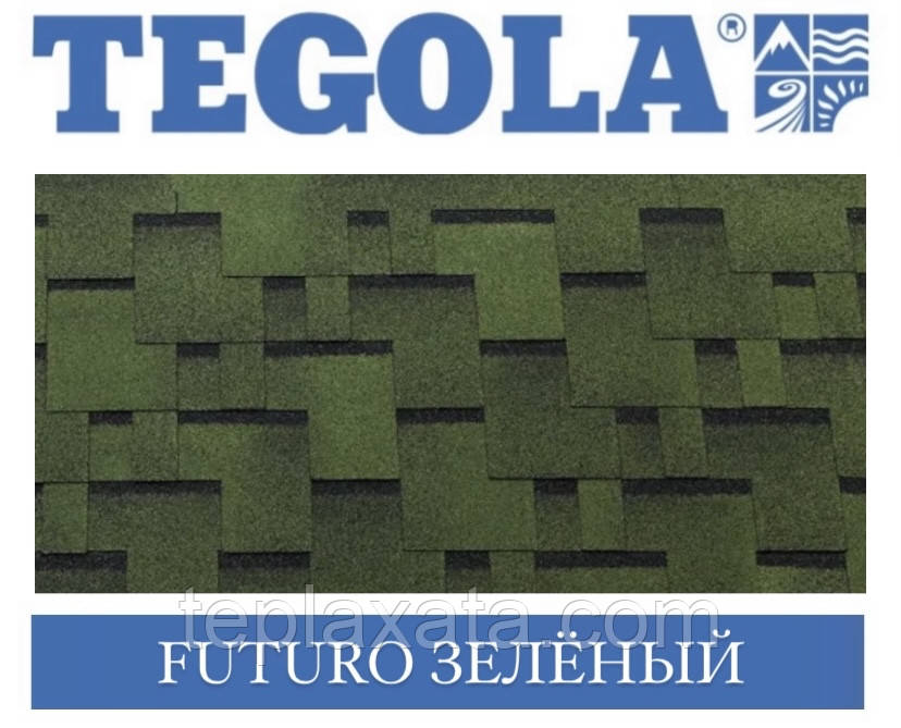 Черепиця TEGOLA (Top-Shingle) Futuro Зелений